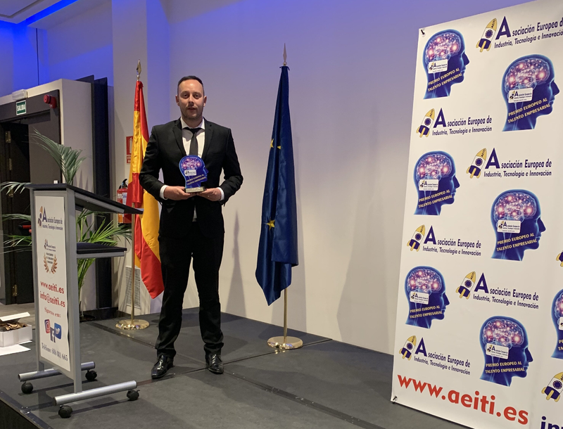 El abogado de Valncia Pedro Albares, Premio Europeo al Talento Empresarial
