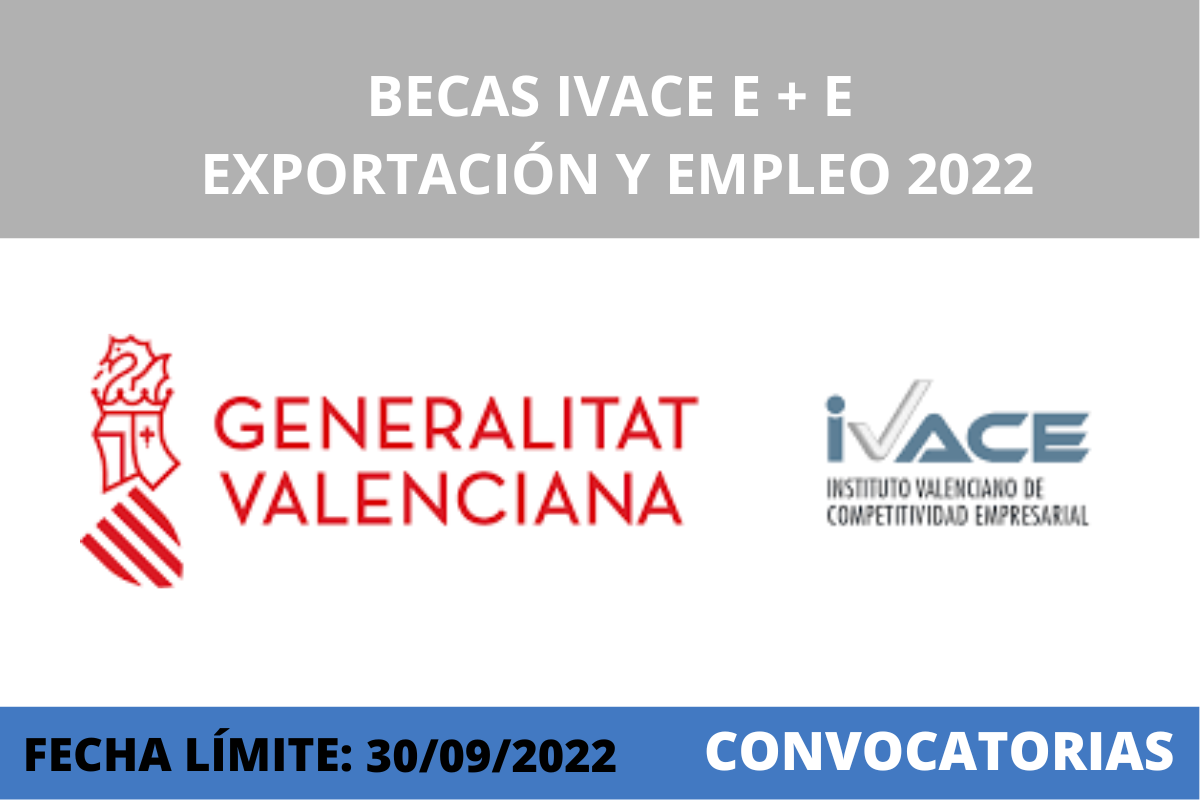 Becas Ivace E+E 2022