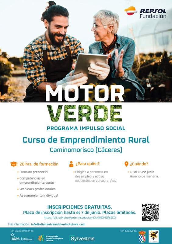 Curso Emprendimiento Rural del programa "Motor Verde"