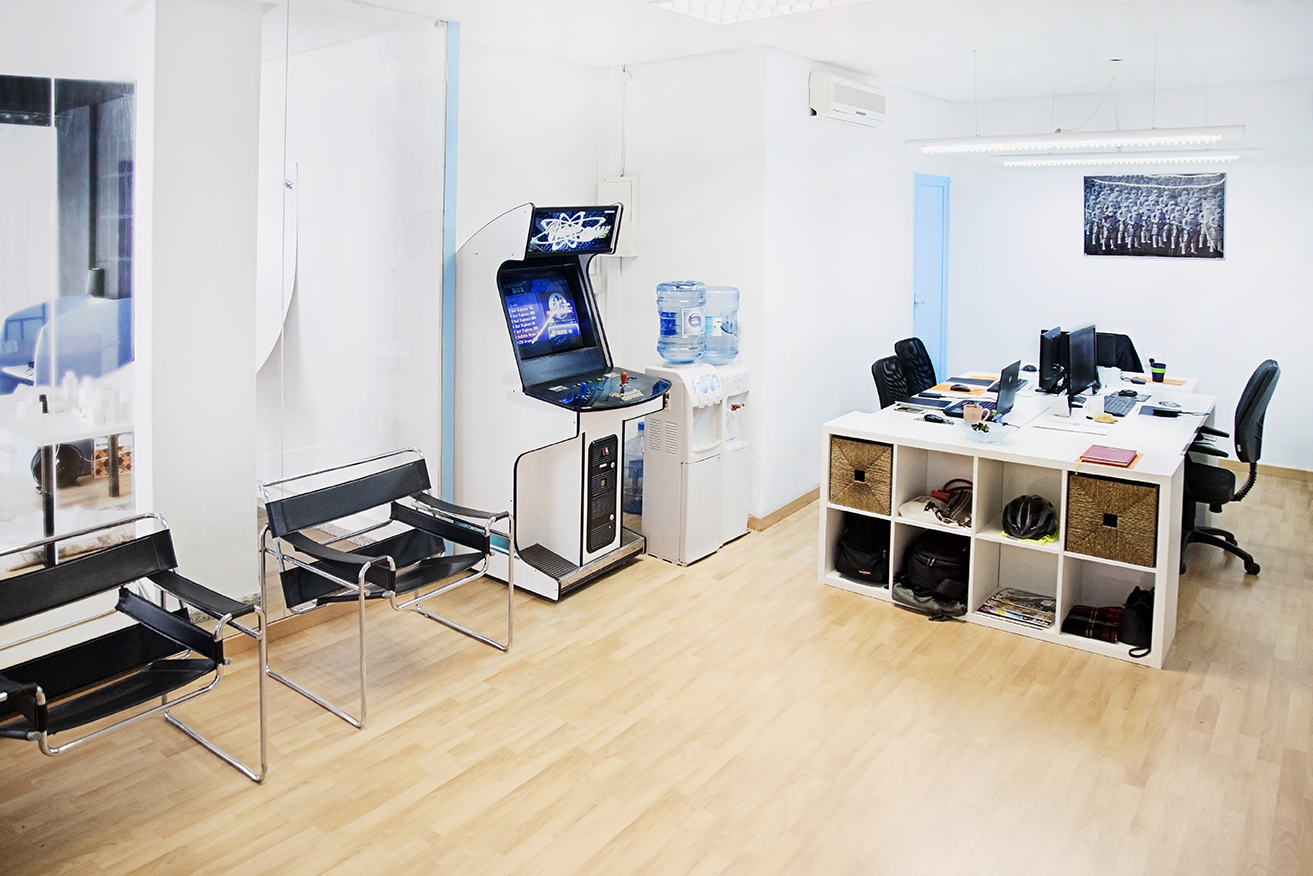 Fotograf�a oficinas Oroneta Audiovisuals