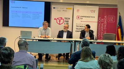 Presentaci�n ProgrEmprendeTech FP en Ontinyent