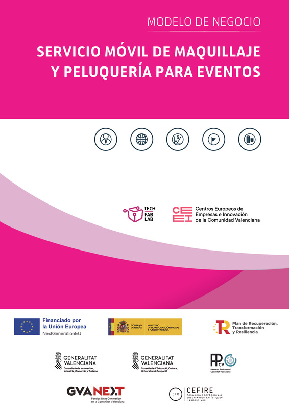 Servicio móvil de maquillaje y peluquería para eventos