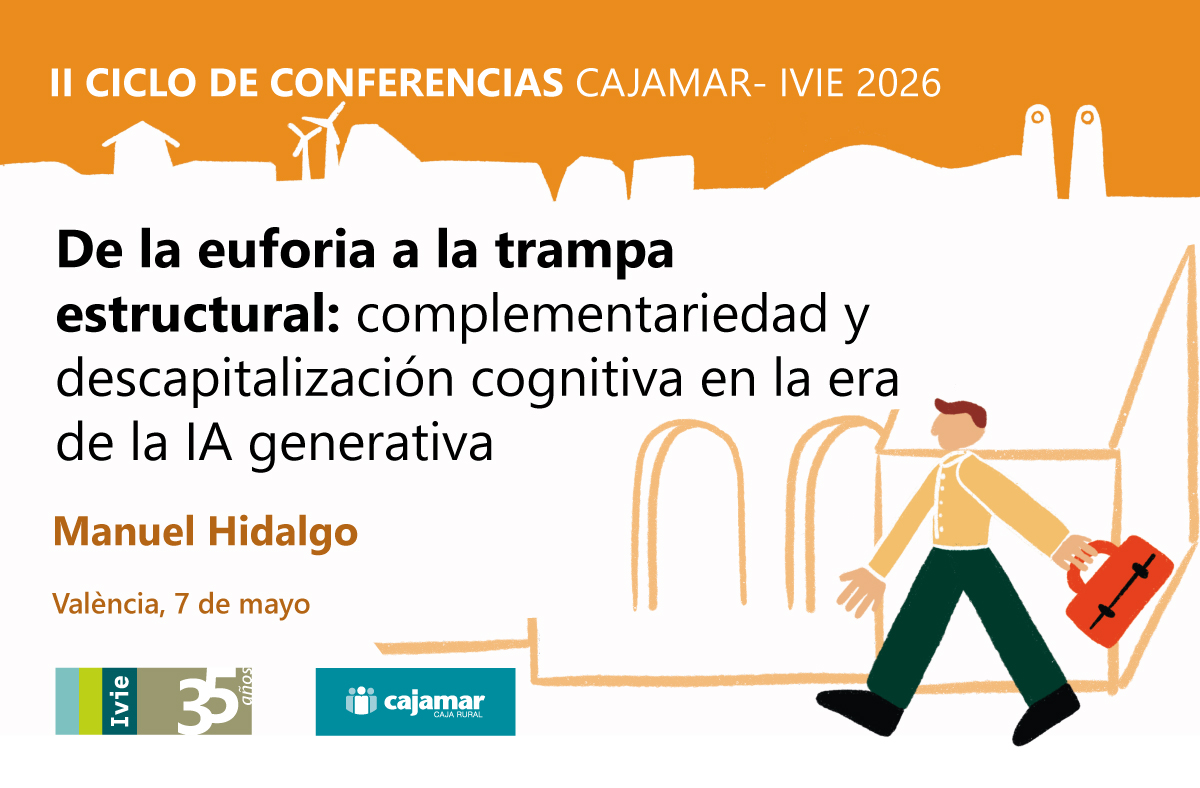 Conferencia de Manuel Hidalgo: La IA generativa, de la euforia a la trampa estructural