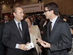 Justo Vellón Lahoz con Alberto Fabra en el DPE 2011