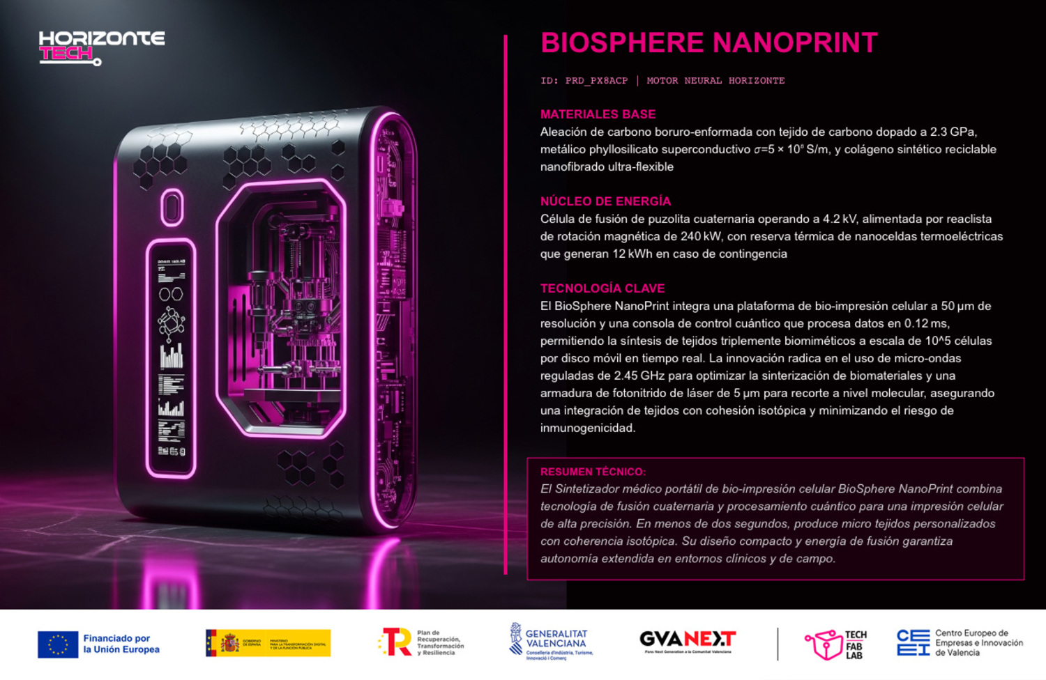 Horizonte Tech - Biosphere Nanoprint[;;;][;;;]
