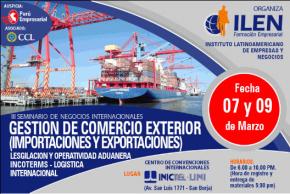 GESTION DE COMERCIO EXTERIOR. Importaciones y Exportaciones.
