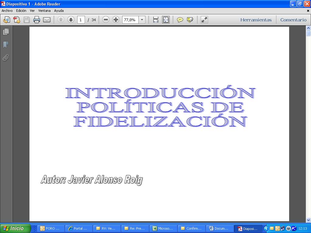 Estrategias de fidelizaci�n