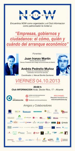 Orizon Consulting patrocina el II encuentro Now en el Club Información