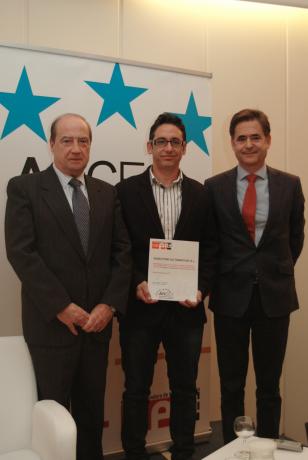 Robotnik en la entrega premios ANCES
