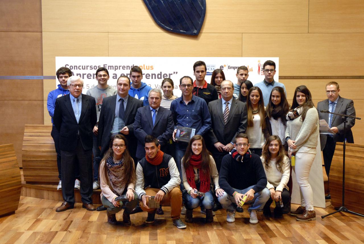 Entrega de premios Concurso Comunidades Emprendedoras DPECV2013