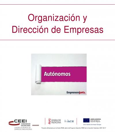 Manual para Autnomos: Organizacin y Direccin de Empresas