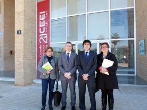 Visita del Ayuntamiento de Oliva a CEEI Valencia