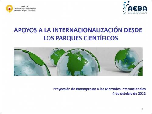 "Parquing" entre empresas: apoyos a la internacionalización desde los parques científicos.
