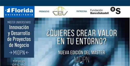 M�ster en Innovaci�n y Desarrollo de Proyectos de Negocio