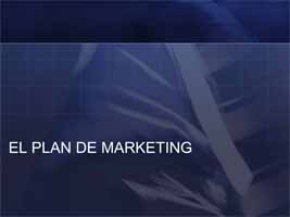 Plan de Marketing (Presentación)