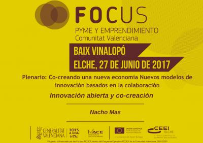 Innovacin abierta y co-creacin. Nacho Mas
