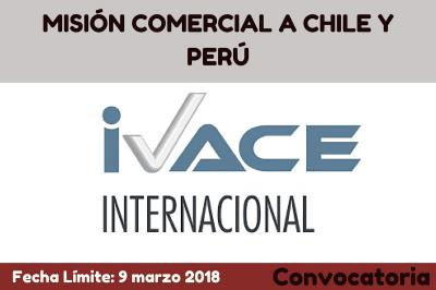 MISIN COMERCIAL A CHILE Y PER