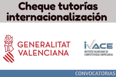 Cheque tutoras internacionalizacin (asesoramiento a empresas 2018)