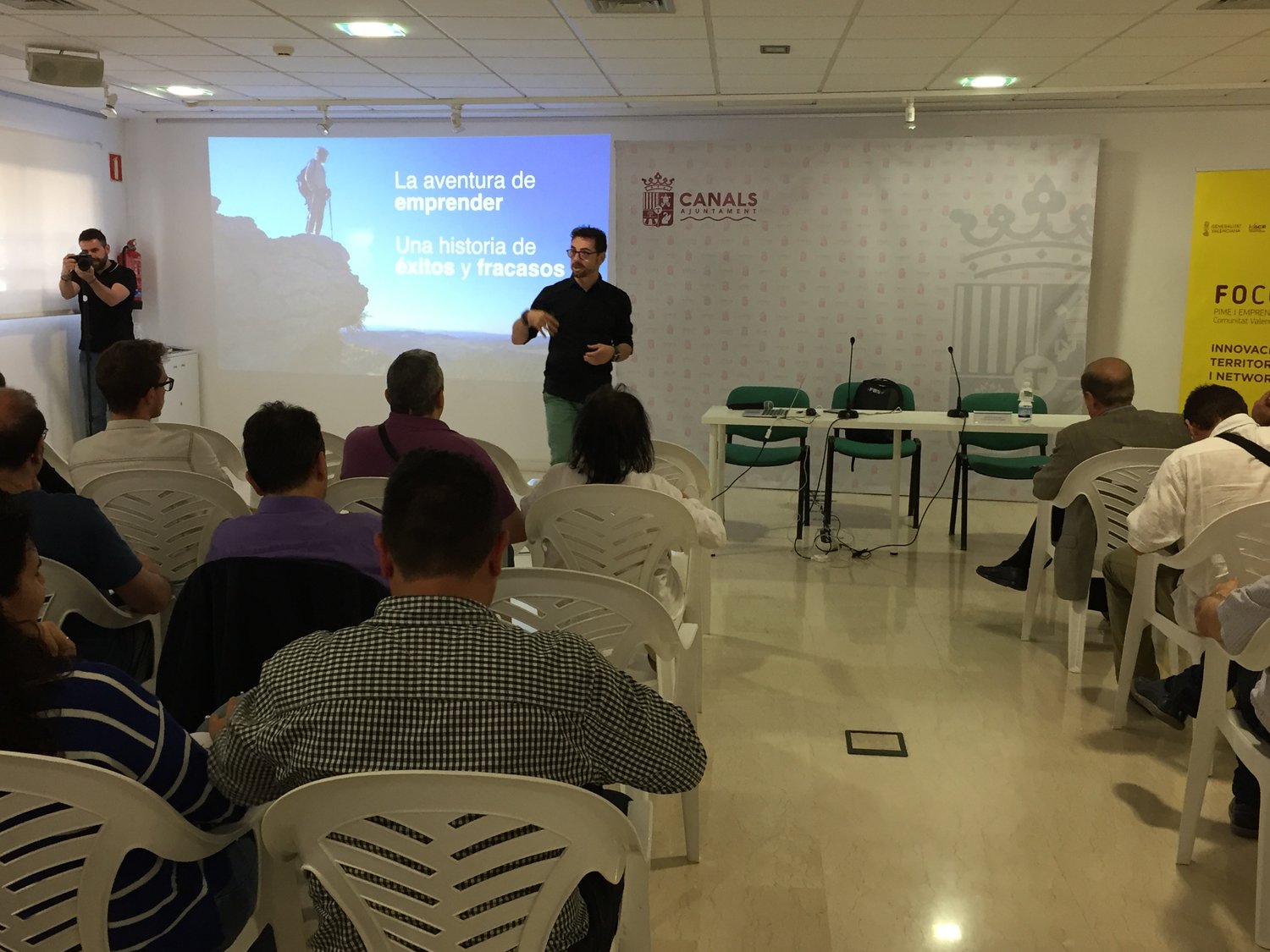 Charla Javier Echaleku en Focus Pyme La Costera, La Canal de Navarr�s y La Vall d'Albaida[;;;][;;;]