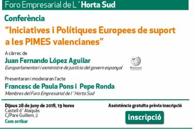 Iniciativas políticas Europeas de apoyo a las PYMES valencianas en ALAQUÀS