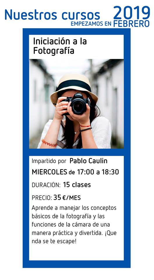 Curs d’iniciació a la fotografia