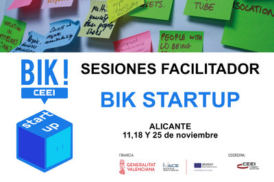 Sesin Facilitadores BIK STARTUP en Alicante
