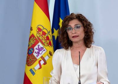 María Jesús Montero. Portavoz Gobierno de España