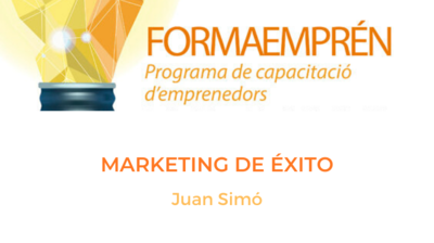 Valoracin: Marketing de xito / FormaEmprn 2020